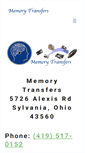 Mobile Screenshot of memorytransfers.com